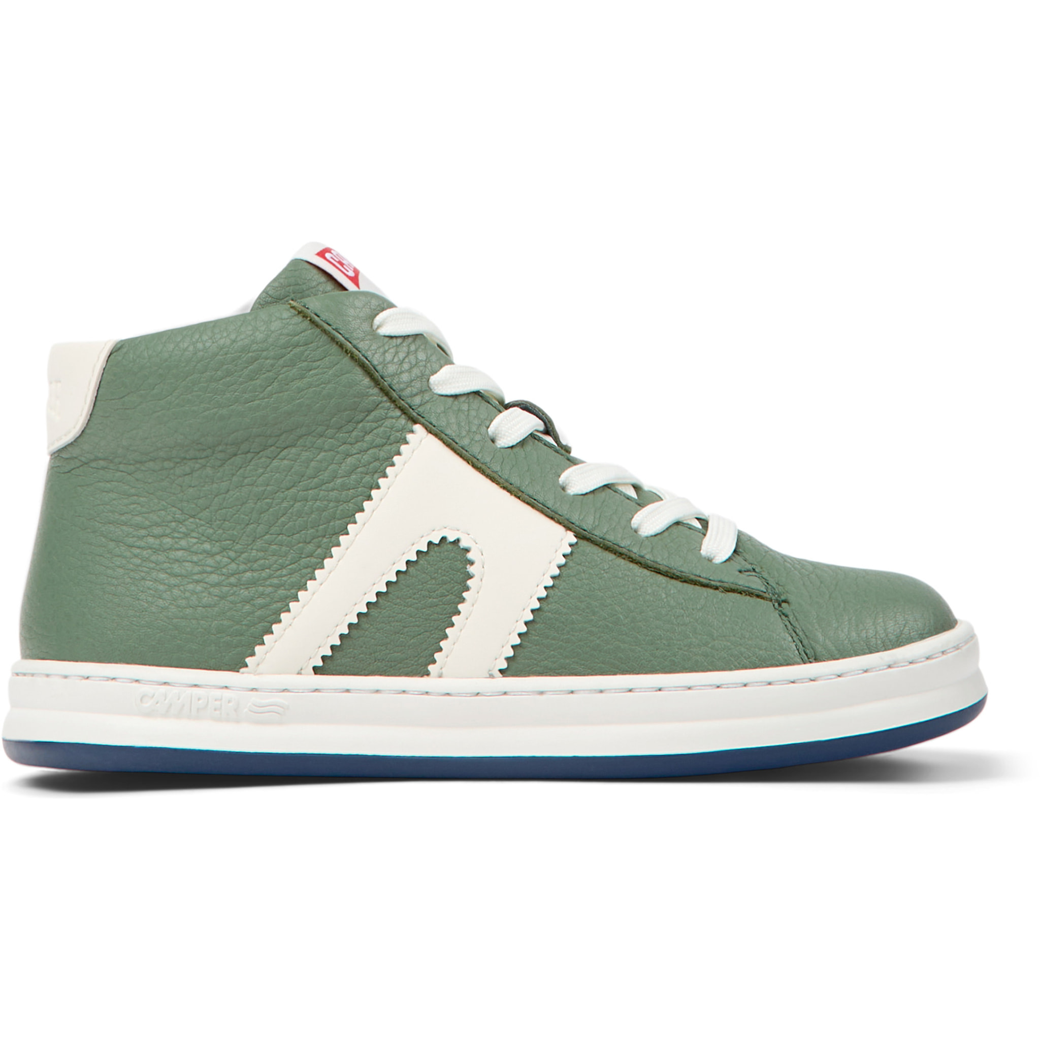 Sneakers - CAMPER Runner Four - Verde - Pelle liscia