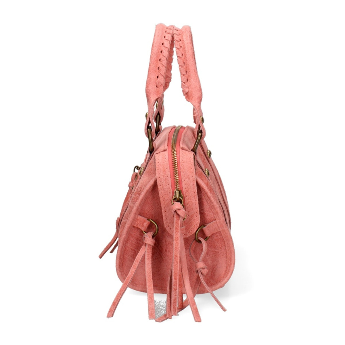Borsa a spalla da donna - Modello Erisia - Vera pelle - 25.0 x 15.0 x 10.0 cm