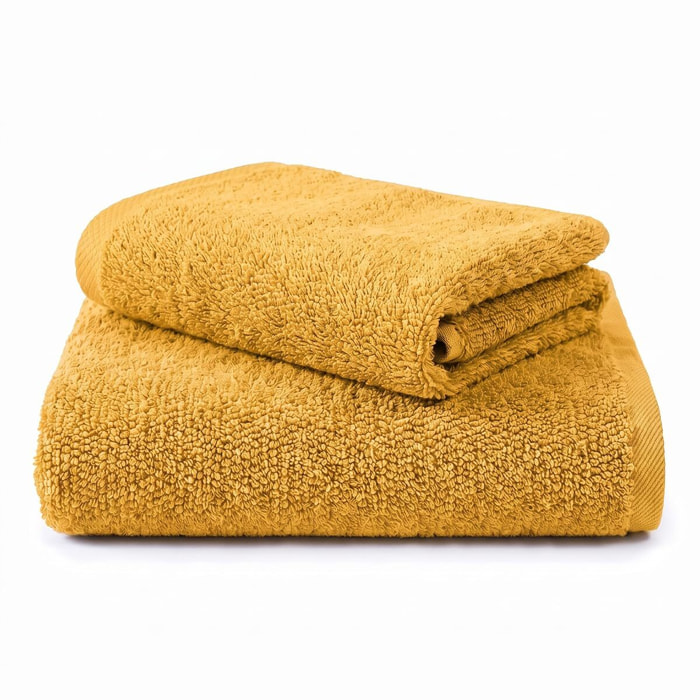 INTRECCI HOME Set Bagno Asciugamani Viso e Ospite, in Puro Cotone 500 g, Morbidezza Extra, Assorbenza Superiore