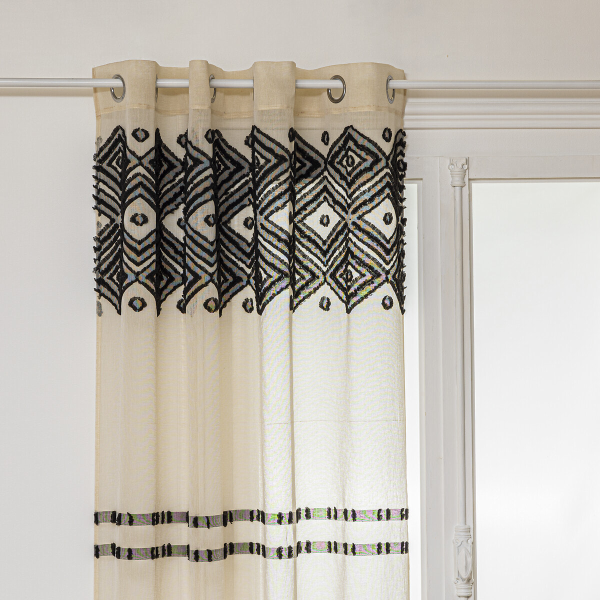 Voilage "Sama" - beige - 140x240 cm