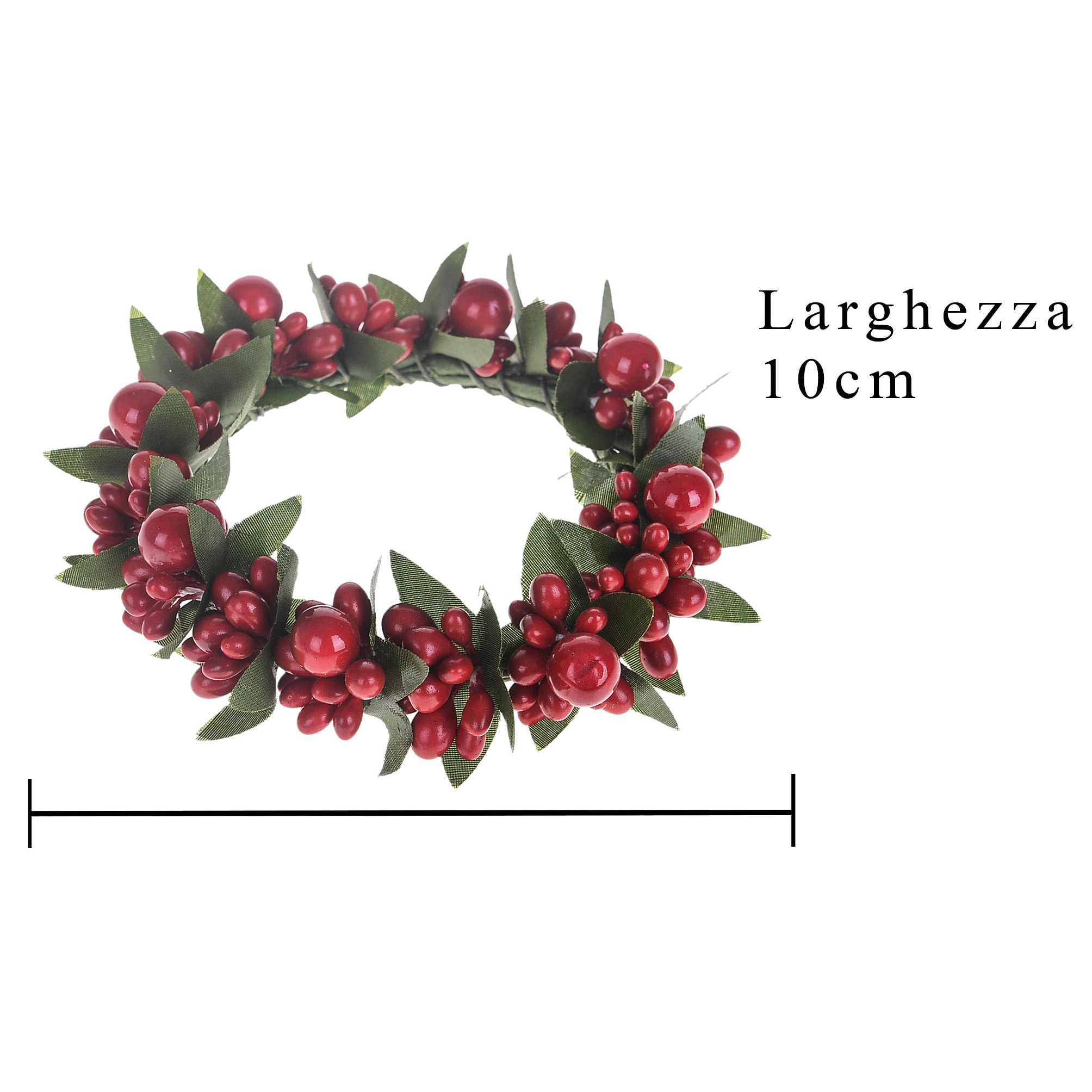 Giro candela - Pezzi 8 - 10xH3x10cm - Bianchi Dino SpA