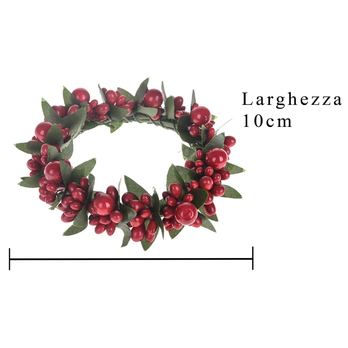 Giro candela - Pezzi 8 - 10xH3x10cm - Bianchi Dino SpA