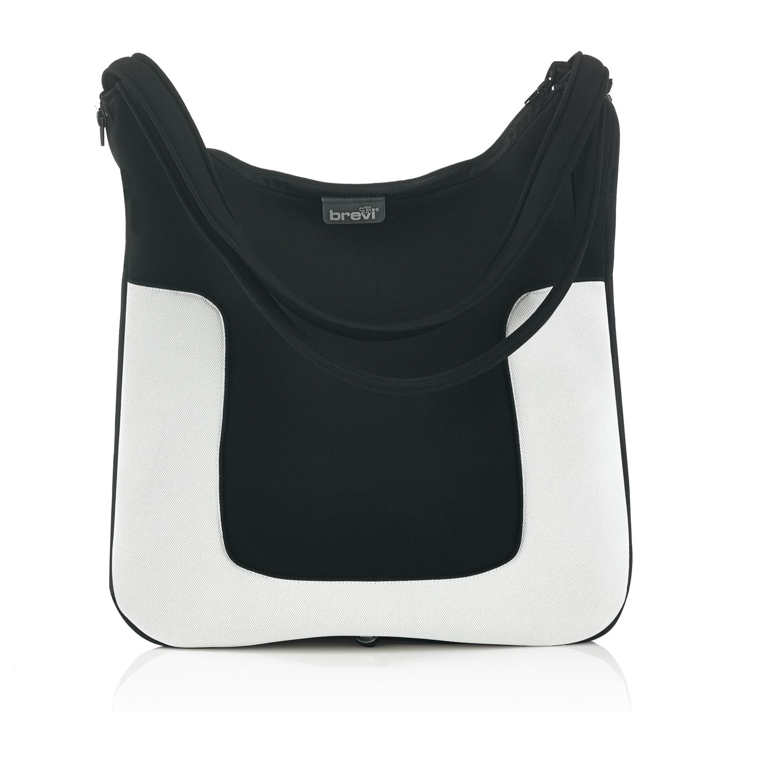 Brevi Borsa Millestrade - Black & White Brevi Multicolor