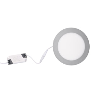 Forlight Downlight Ip23 Easy Round Ø170Mm Led 10W 3000K Gris 690Lm