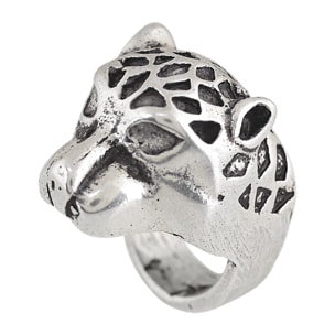 Anillo plata925 zamak chapado "Tiger G" talla 16