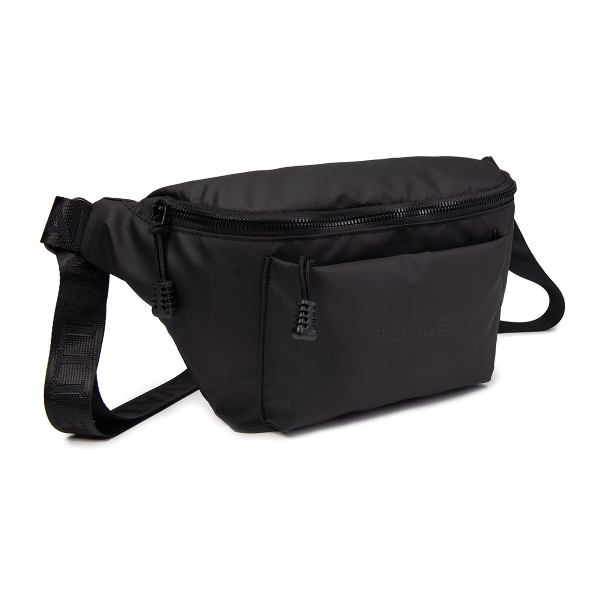 Marsupio da uomo in pelle vegana - Modello False - Con Zip - 33.0 x 17.0 x 11.0 cm