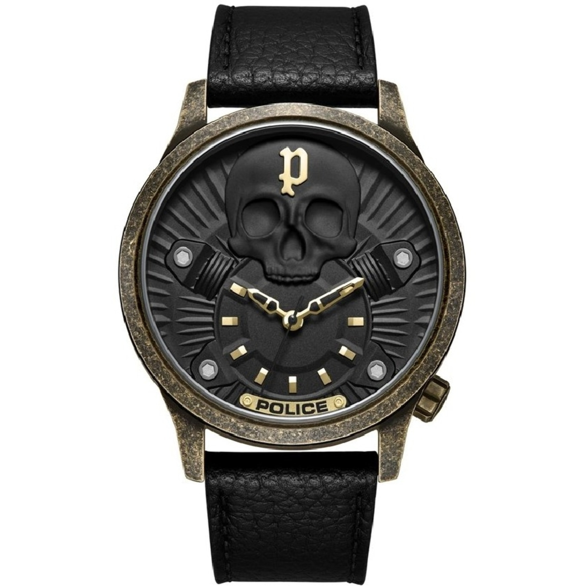 Reloj Police PEWJA2227702 Hombre Analogico Cuarzo con Correa de Cuero