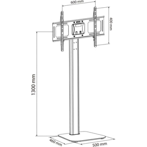 Pied TV ADEQWAT Stand TV 32-85''