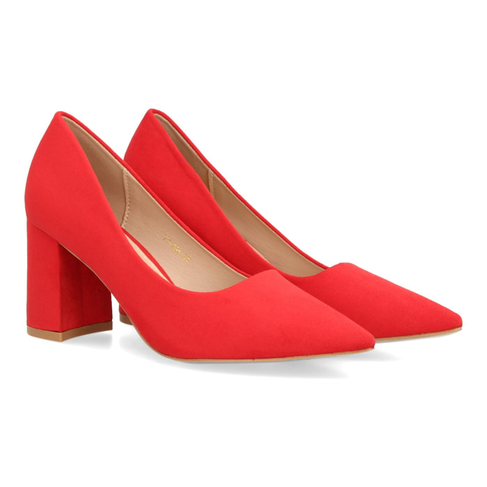 Zapato de Tacon con Punta Fina