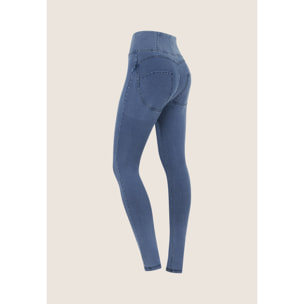 Jeggings push up WR.UP® curvy vita alta con zip gamba skinny