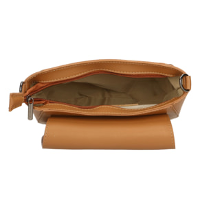 Borsa a tracolla da donna In Vera pelle Made in Italy 20x17x7 cm