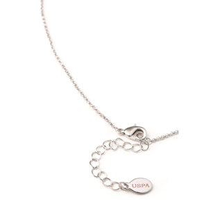 Collana U.S. Polo Assn. In metallo placcato rodio