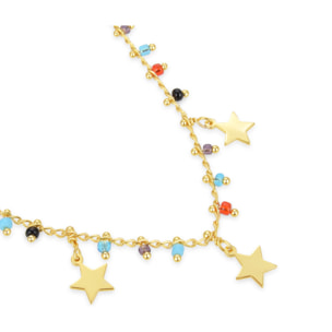 Collar Beos acabado oro amarillo 18k