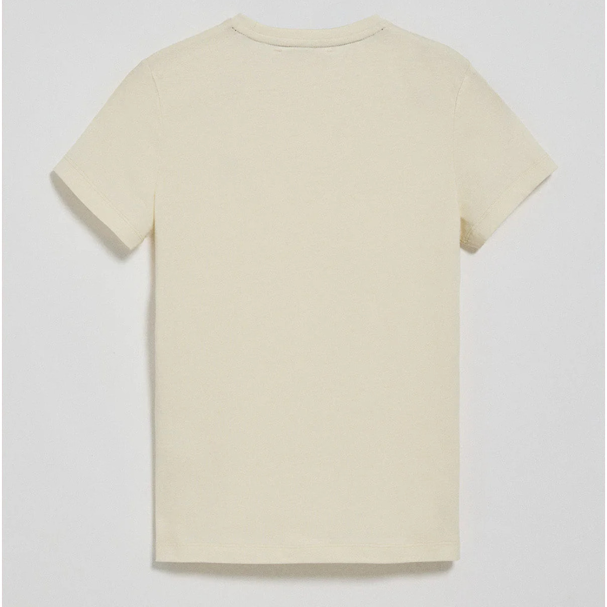 Camiseta color crudo de cuello redondo con bordado Rigby Go