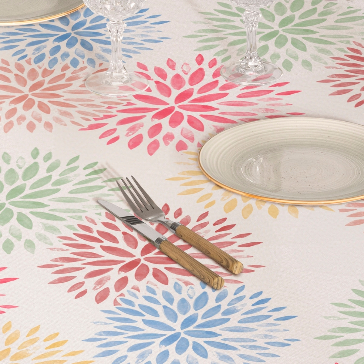 Mantel antimanchas SEVEL MULTICOLOR