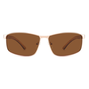 Gafas de Sol Feler 1815-2 Polarizadas de Madera Unisex 62 mm