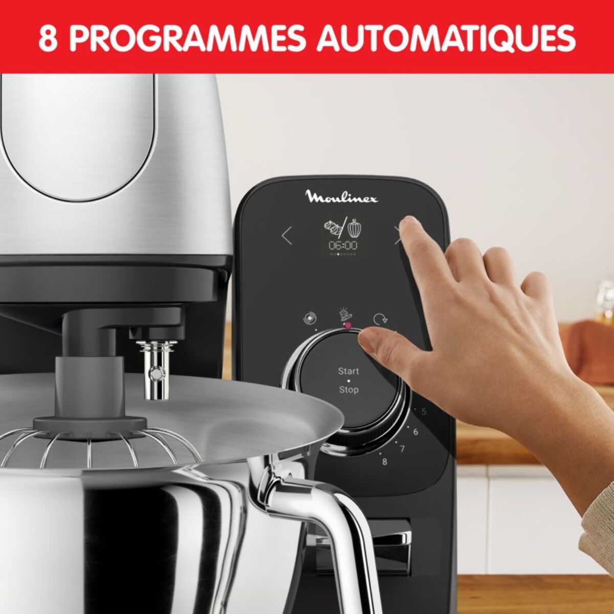 Robot pâtissier MOULINEX YY5172FG coach + balance