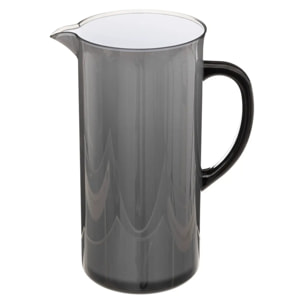 Pichet avec couvercle "Square" 1,95L gris charbon