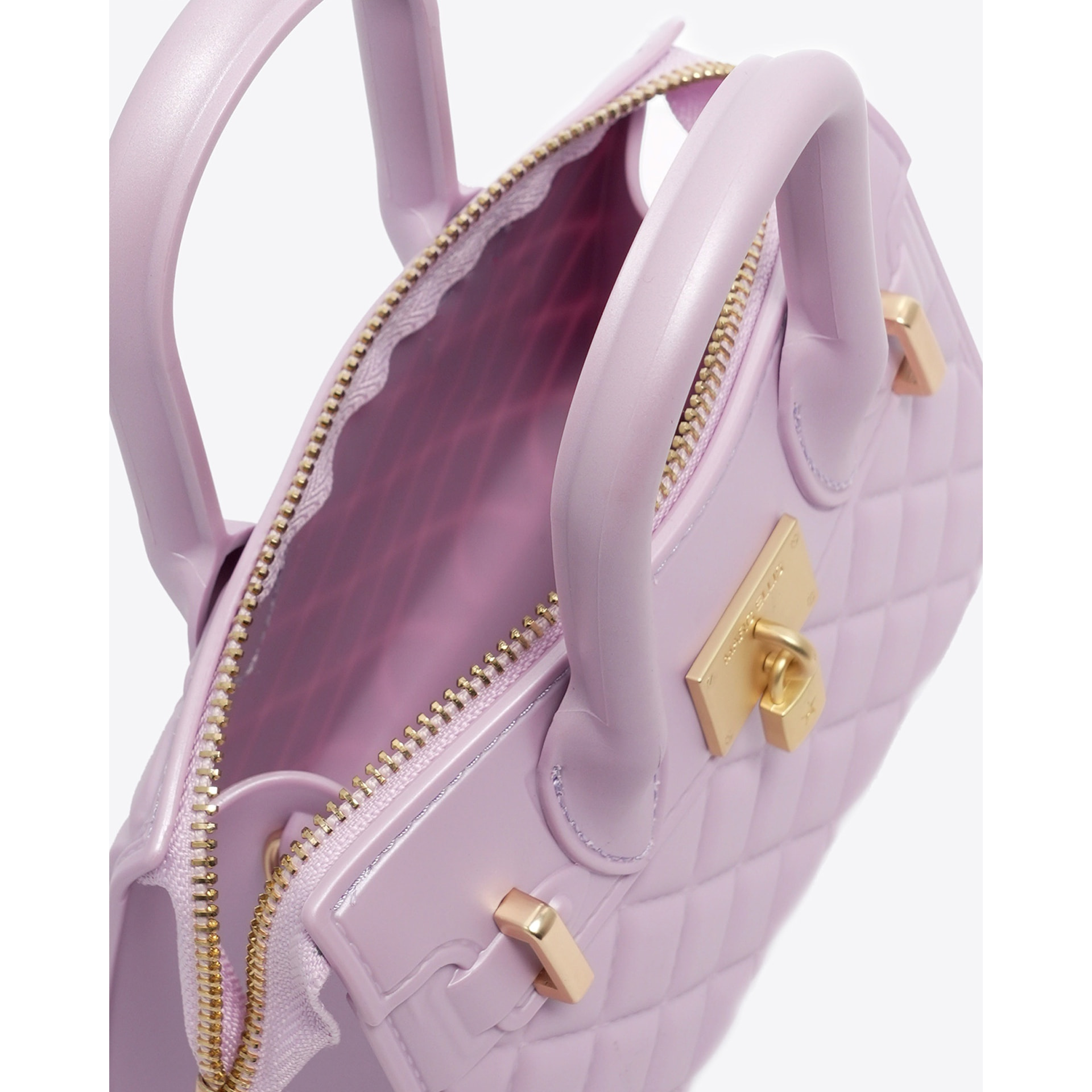 Borsa a mano da donna - Modello False - 100% PVC - 19.0 x 17.0 x 8.0 cm