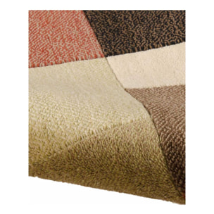 Tapis salon et chambre tissé motif seventies LACI