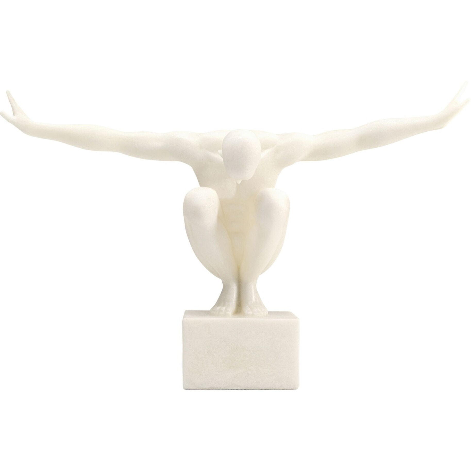 Déco Athlet 50cm blanc Kare Design