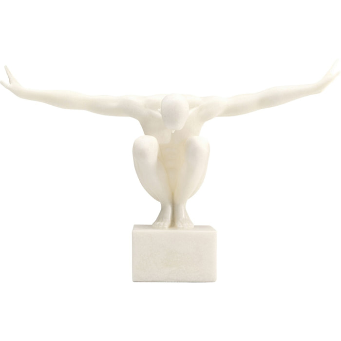 Déco Athlet 50cm blanc Kare Design