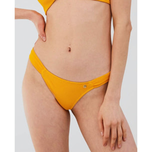 Braga de bikini semibrasileña en tejido piqué