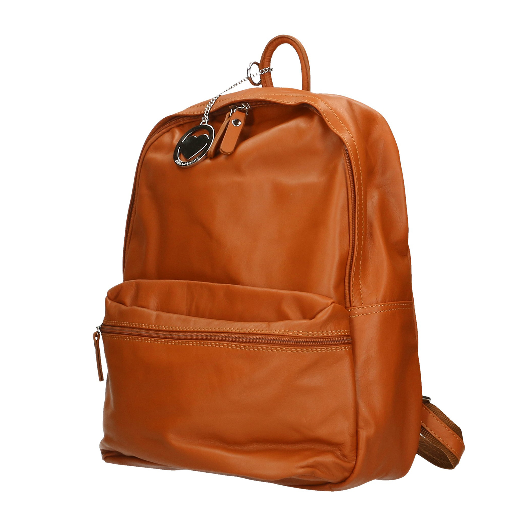 Chicca Borse Borsa Zaino Cuoio