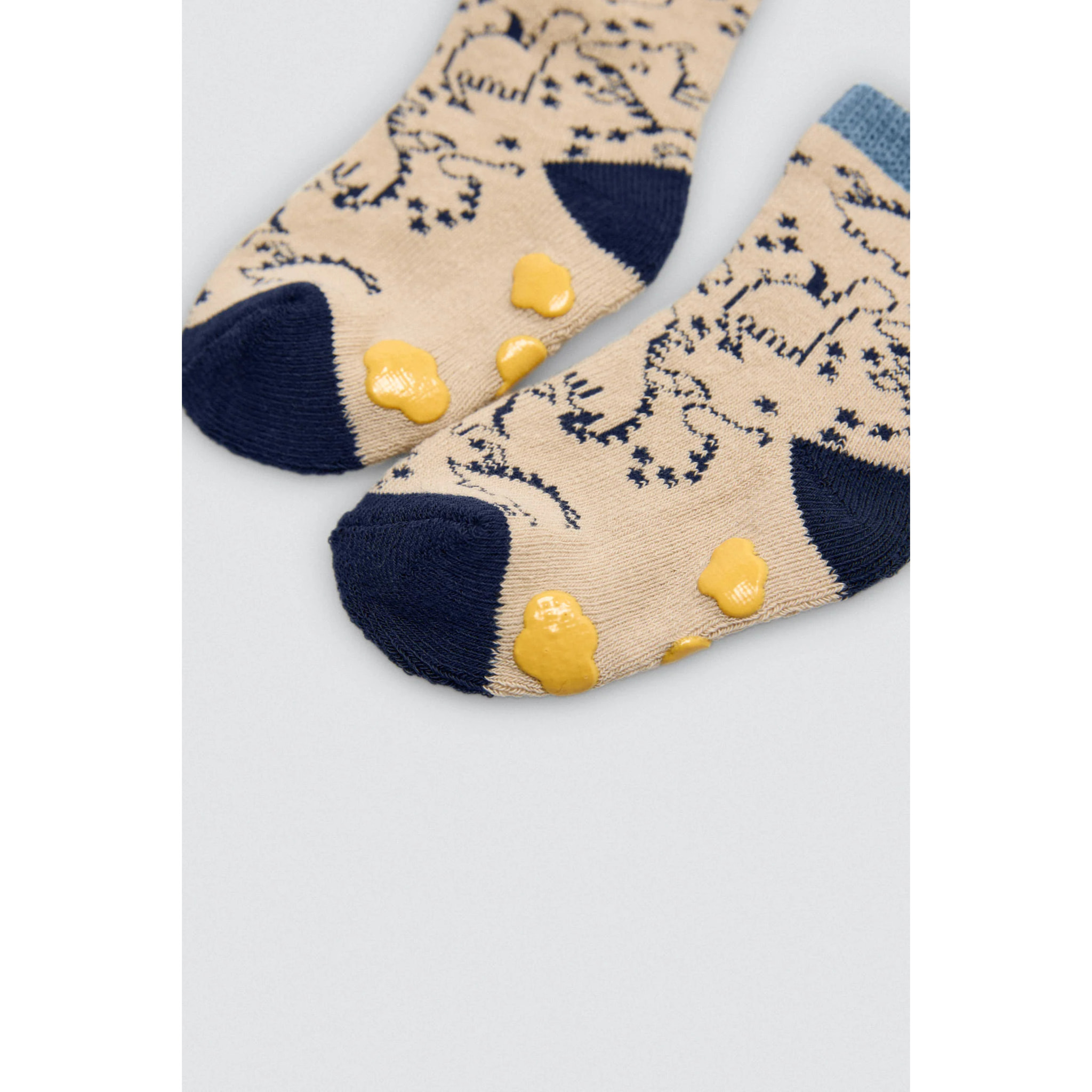 Confezione da 4 calzini termici antiscivolo per neonato Dragon Tale