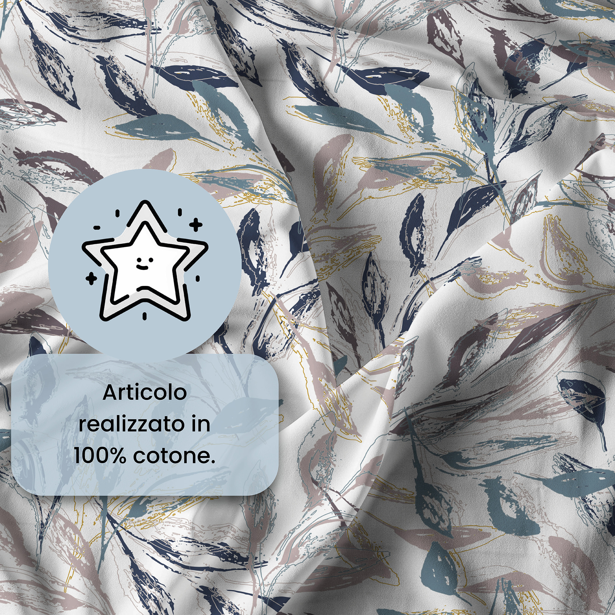 COMPLETO LETTO IDA 100% Cotone