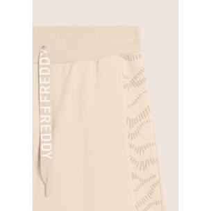 Pantaloni Shorts con Motivo Grafico e Logo FREDDY