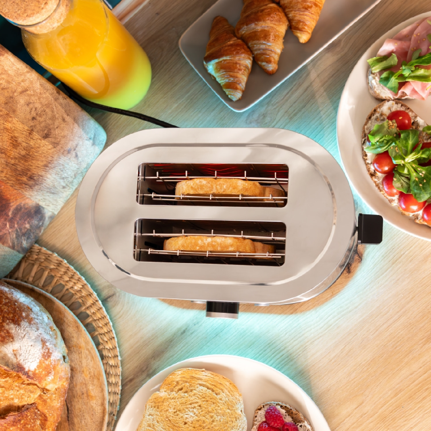 Cecotec Grille-pain vertical Shine&Toast Double