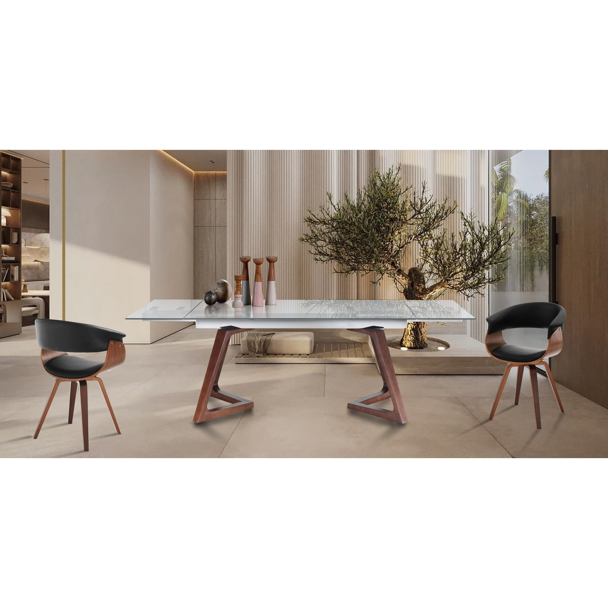 TOMASUCCI tavolo allungabile STARK Transparente