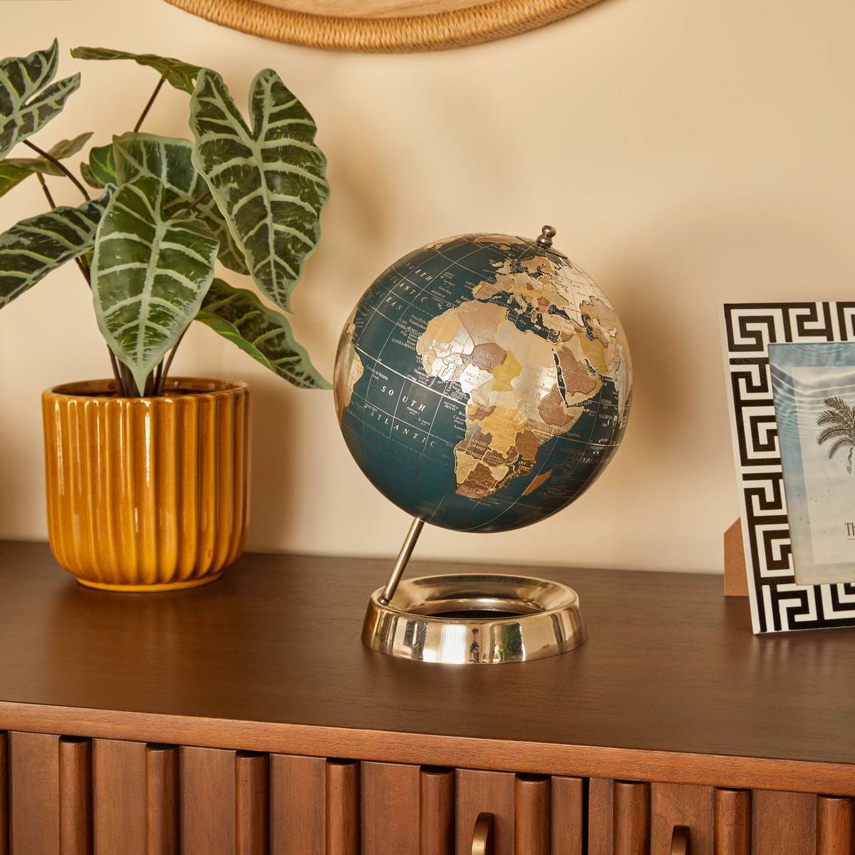 Globe terrestre décoratif Reso D20 cm