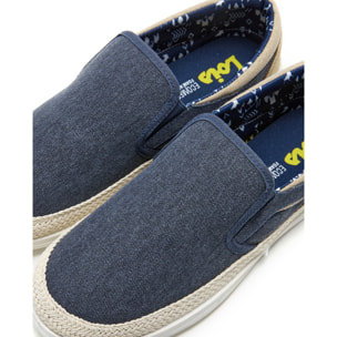 Bamba yute textil tipo slip-on Lois