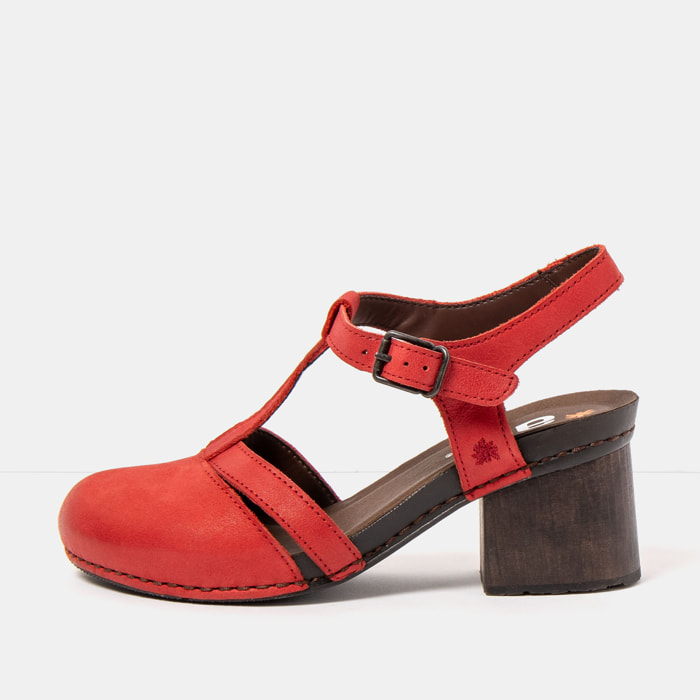 Sandalias con tacón 1874 ROMA RED/ I WISH color Red