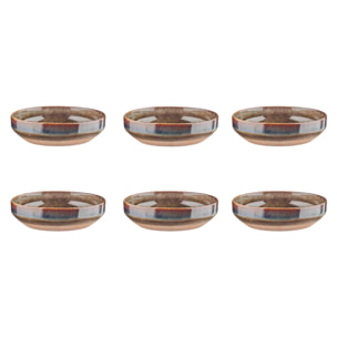 Bol GENESIS Ø17cm - 6 pièces - Basalte