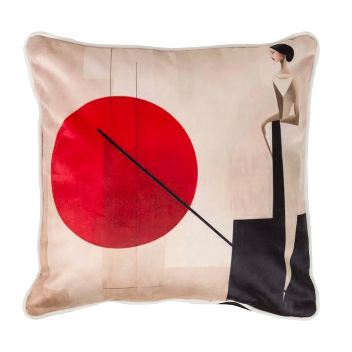 Cojín Velvet Señora 45x13x45 Cm