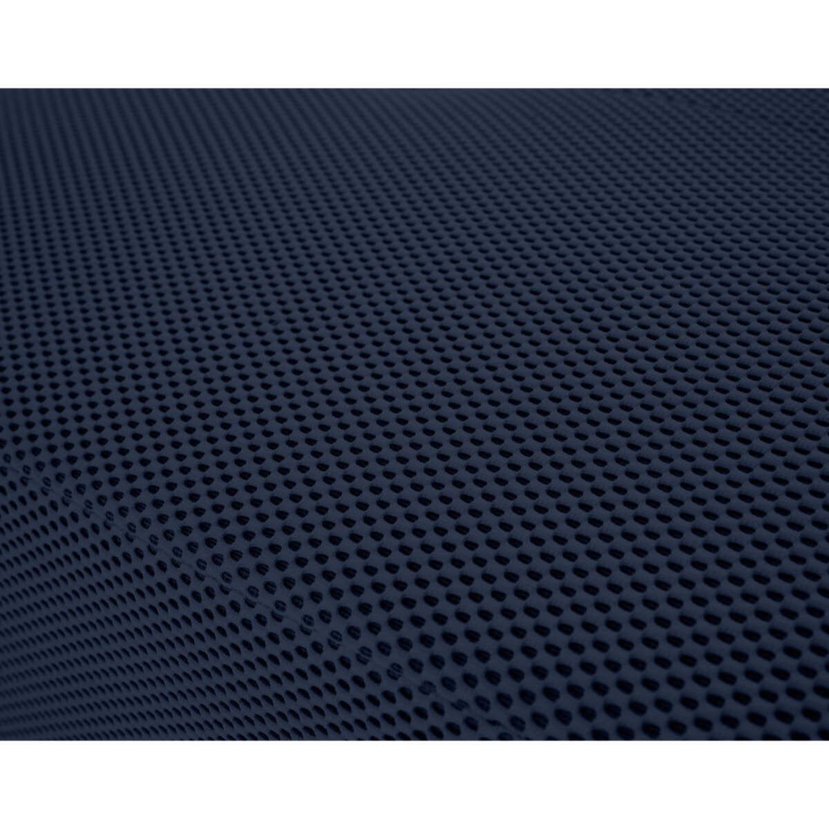 Onyx - canapé panoramique modulable d'angle gauche - 7 places - en tissu mailles 3D - Bleu