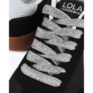 Scarpe in Nylon con Strass