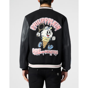 PHILIPP PLEIN College Bomber Ice Cream Monsters