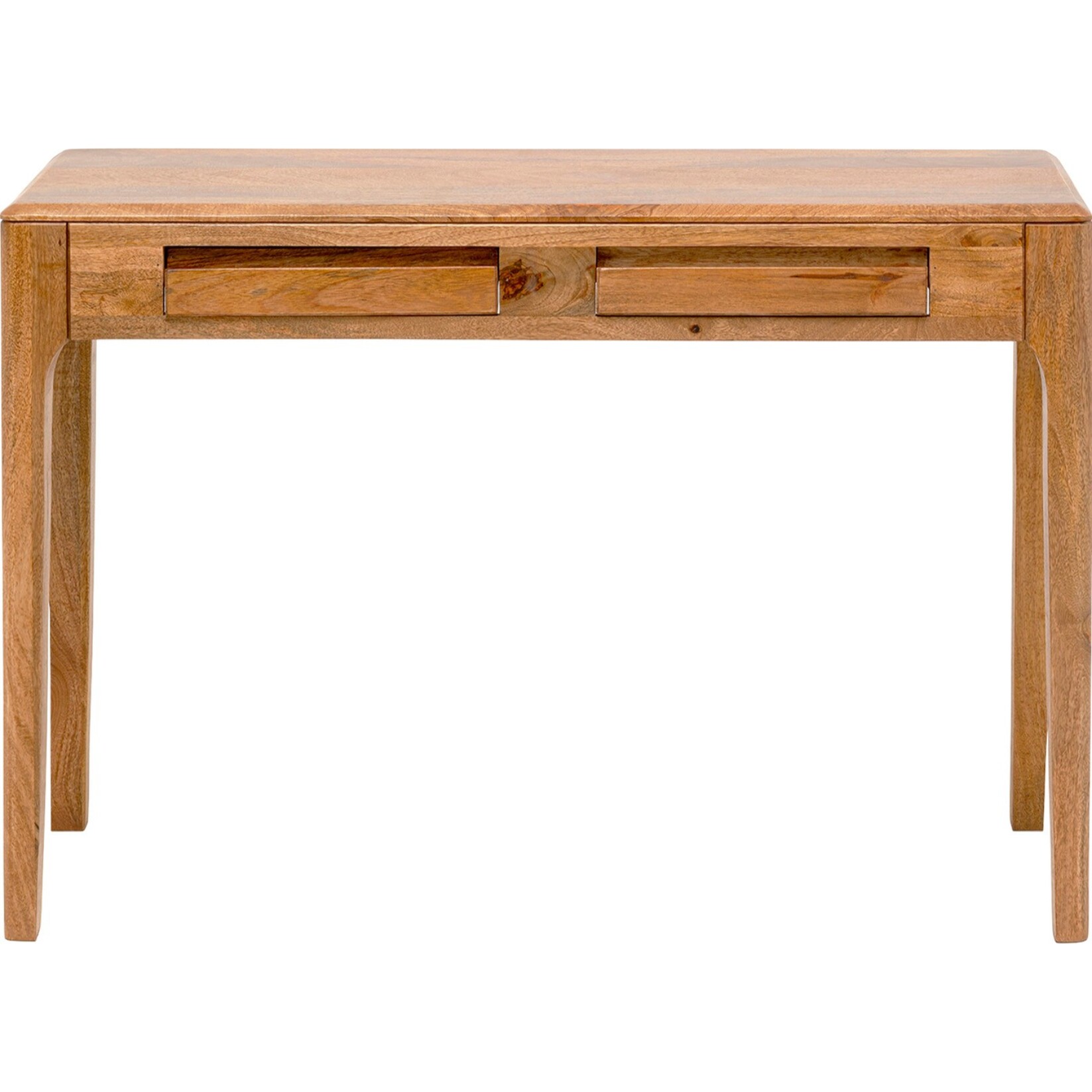 Console/bureau Brooklyn nature 2 tiroirs 110x40cm Kare Design