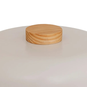 Lampe champignon secteur Pola blanc H36cm