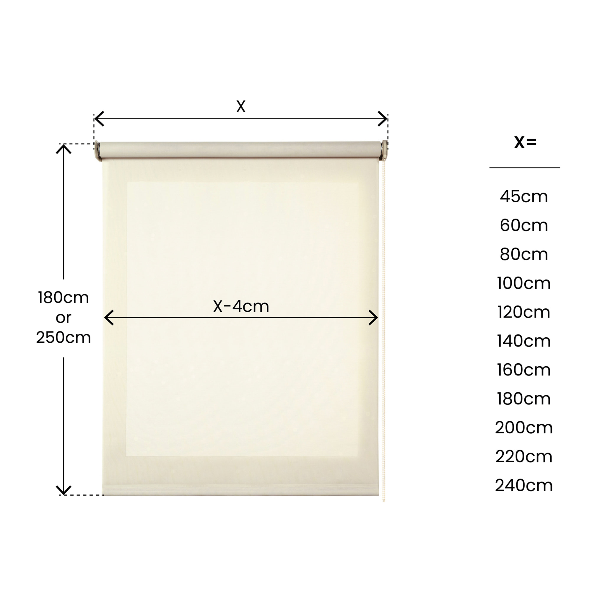 Enrollable SCREEN PRO Solar Lino