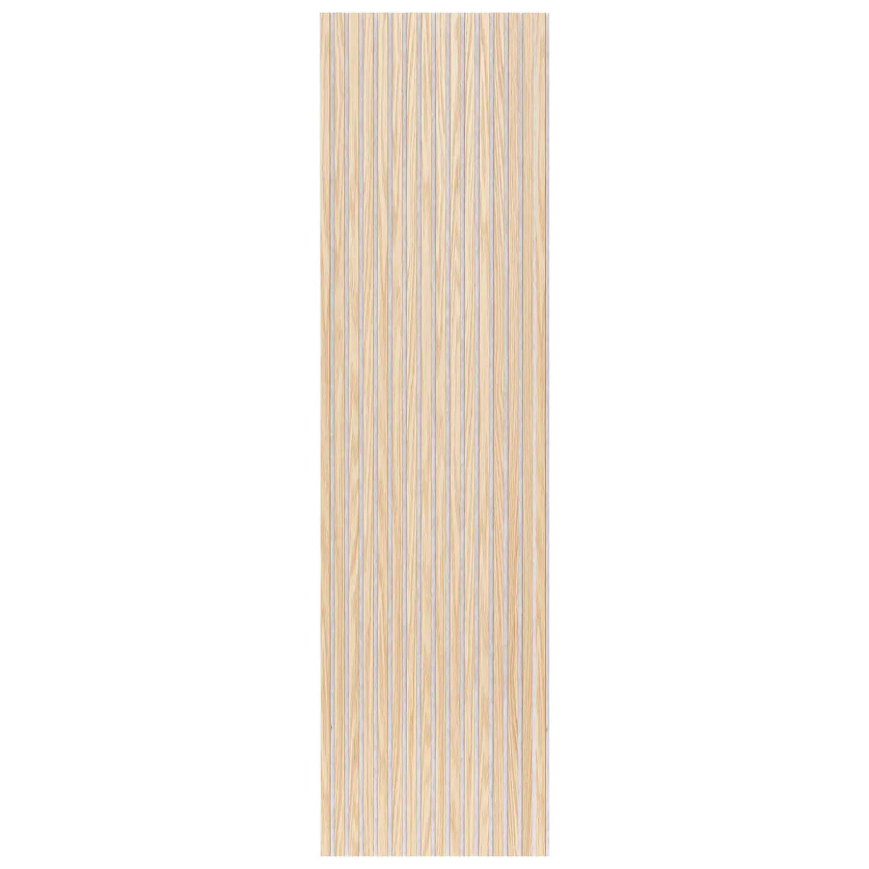 Panneau décoratif mural Colva beige fond gris 240x60cm