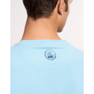 Camiseta Manga Corta Azul - Mainboat