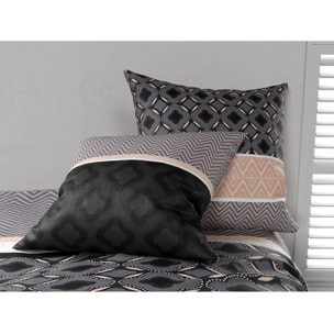 Parure Housse De Couette 3pcs 100% Coton 57 Fils Kea