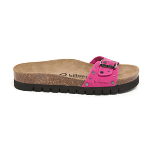 Sandalia Plataforma Fucsia Mujer BILLOWY ROSA