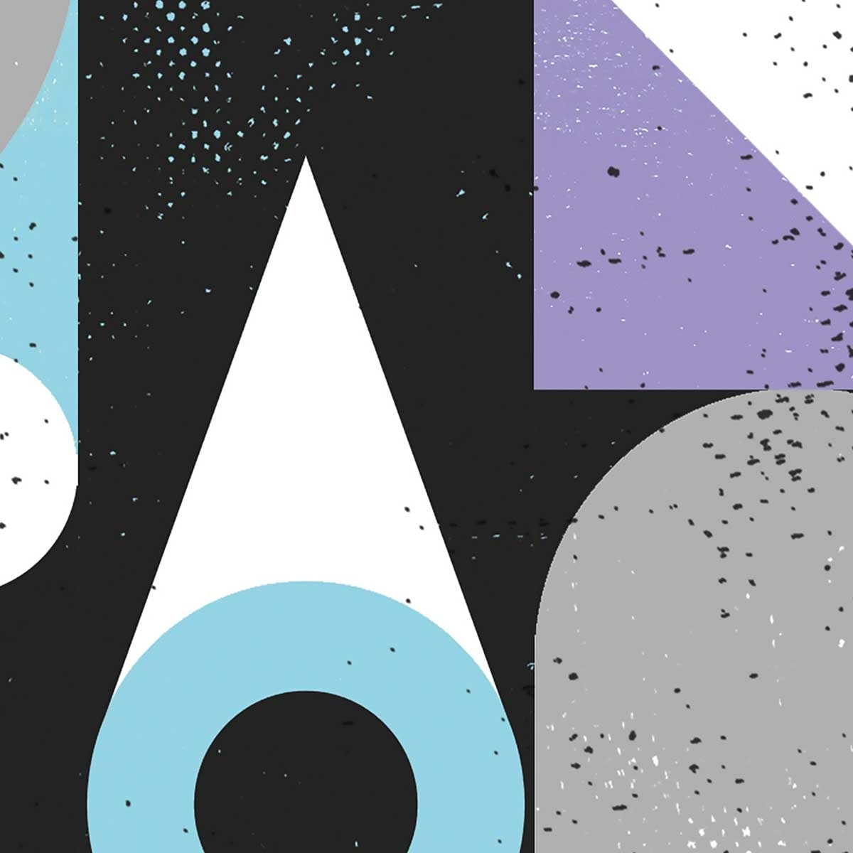 Affiche Oeil conceptuel Affiche + cadre en bois - Noir