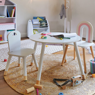 Table enfant "Douceur" blanche